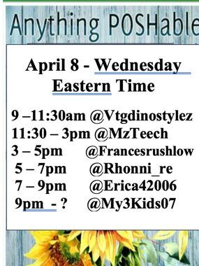 MzTeech Anything POSHABLE Share Show with Pam.